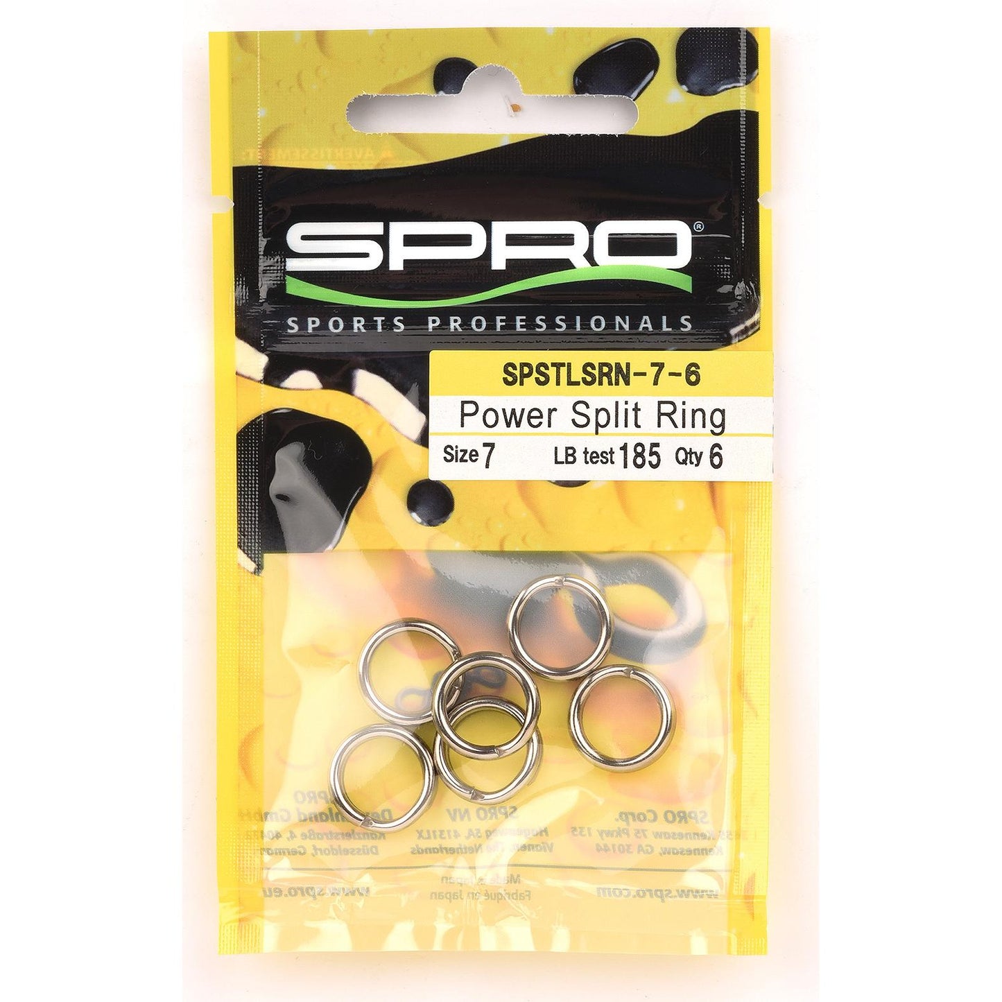 SPRO Power Split Rings NSB ideal für Norwegen Heilbutt Dorsch