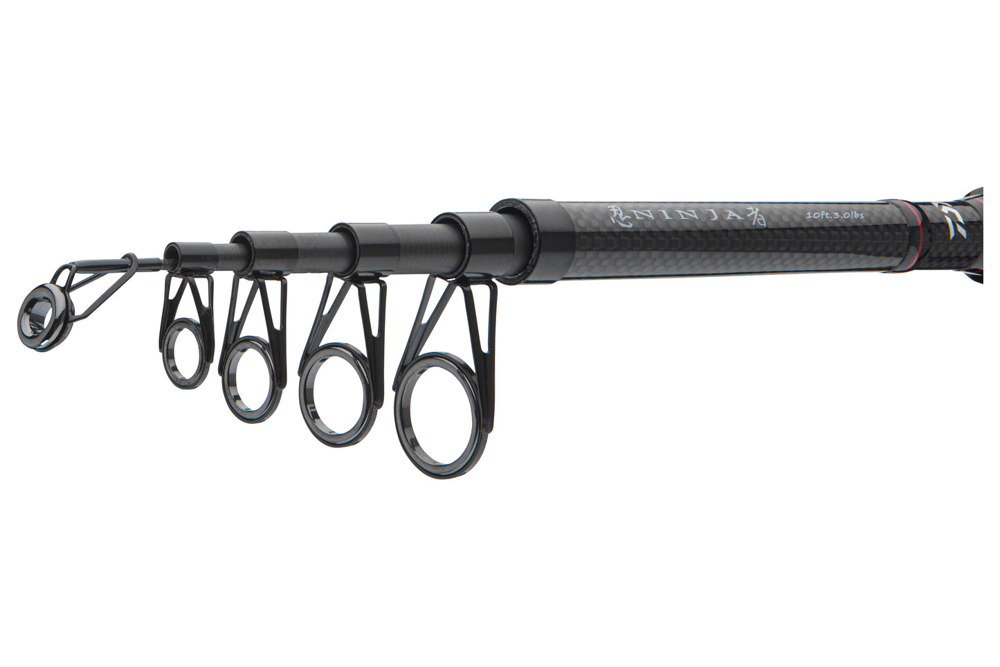 Daiwa Ninja X Tele Carp 9ft / 10ft / 12ft 2,00lbs-3,00lbs Karpfenrute Teleskoprute Angelrute