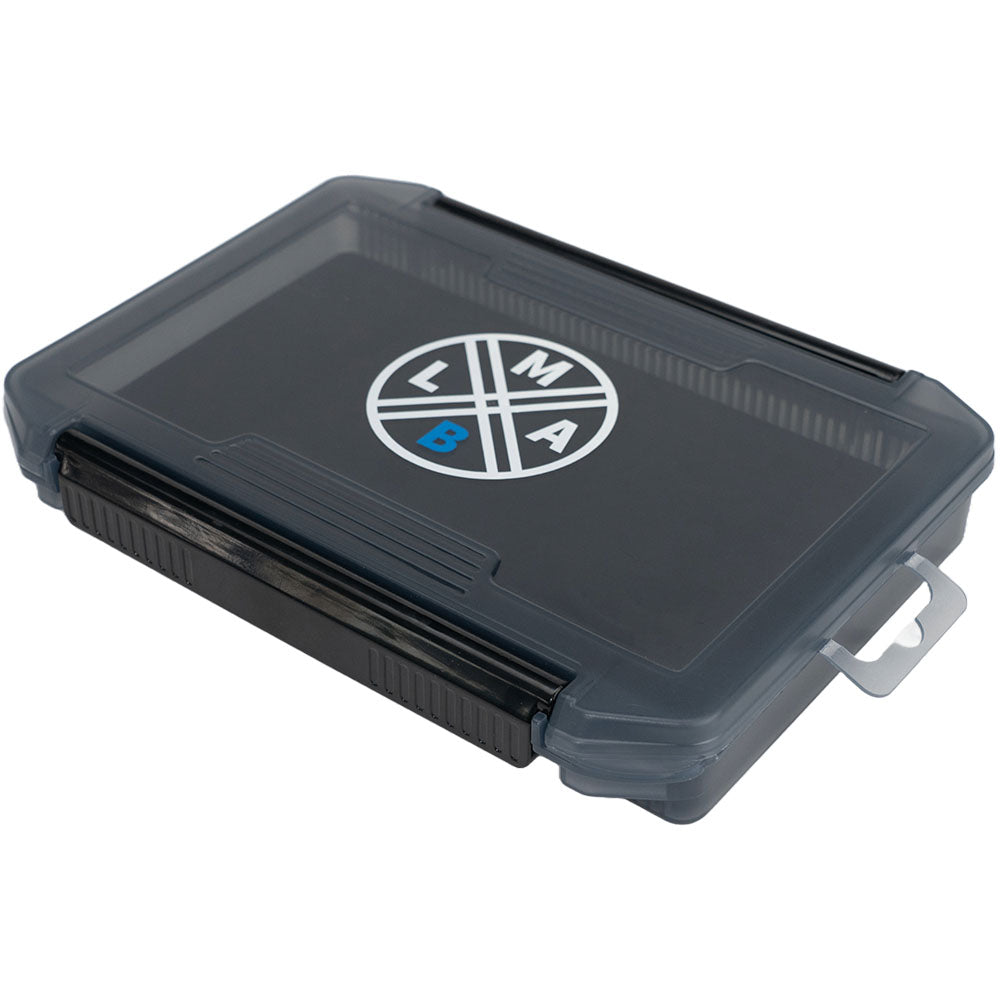 LMAB Tackle Box Jig & Rig with EVA-Foam Jighaken Spinner Blinker