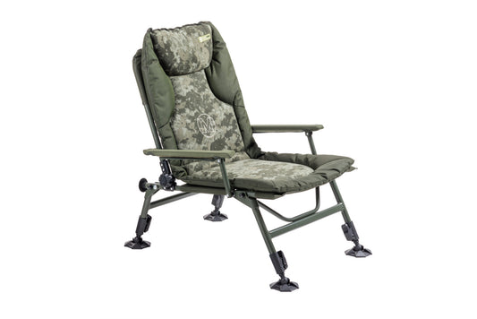 MIVARDI Chair Camo Code Arm Karpfenstuhl Angelstuhl Outdoor