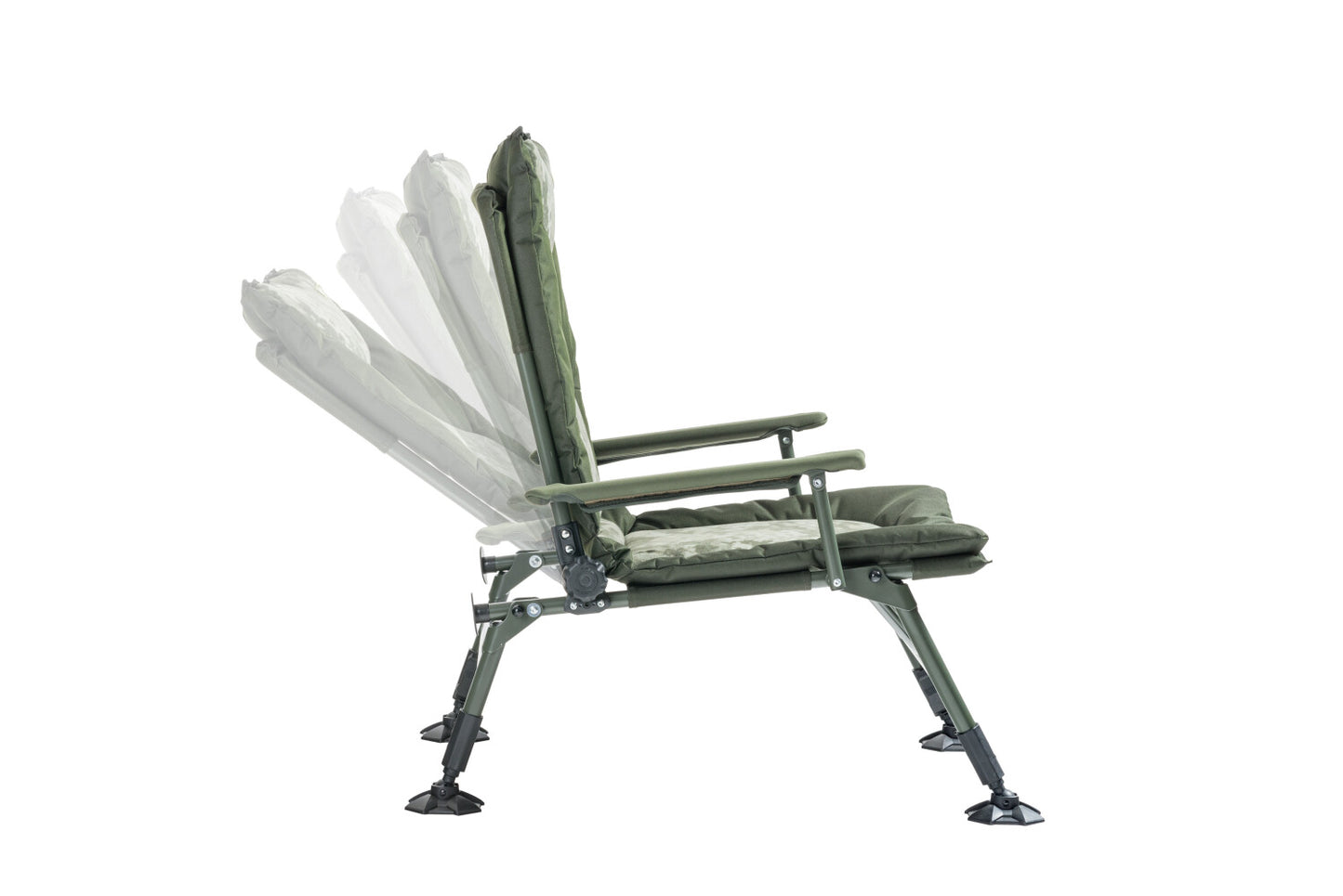 MIVARDI Chair Camo Code Arm Karpfenstuhl Angelstuhl Outdoor