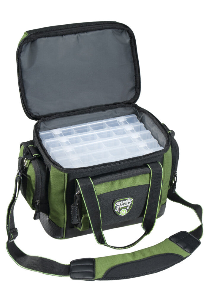 MIVARDI Spinn Tasche Executive Pro Tasche inkl. 5 Boxen Spinnbag