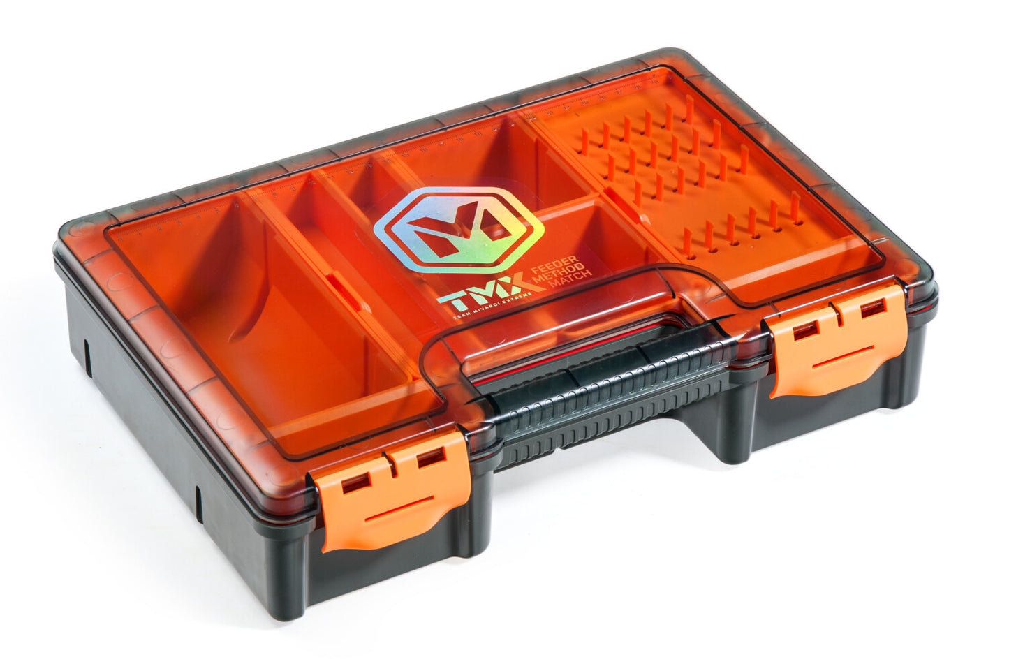 Mivardi TMX System Box multifunktionale Aufbewahrungs Box für Method Feeder