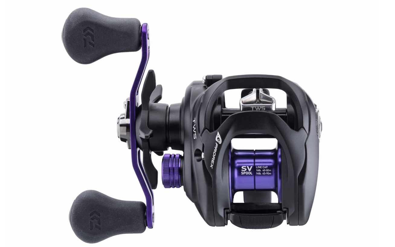 Daiwa Prorex TW 100 SV L Baitcast Angelrolle Raubfischrolle TWS-System