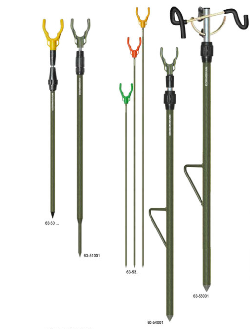 Cormoran Banksticks Rutenhalter Erdspieß versch. Modelle Rutenständer Teleskop