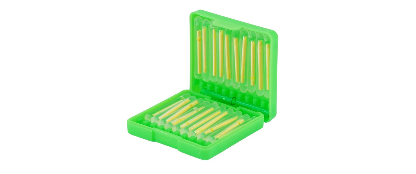 Spro Neon Glow Stick Green 20 pcs Knicklichter in Box