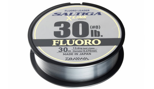 DAIWA SALTIGA X'LINK FLUOROCARBON LEADER VORFACHSCHNUR TRANSPARENT versch. Varianten