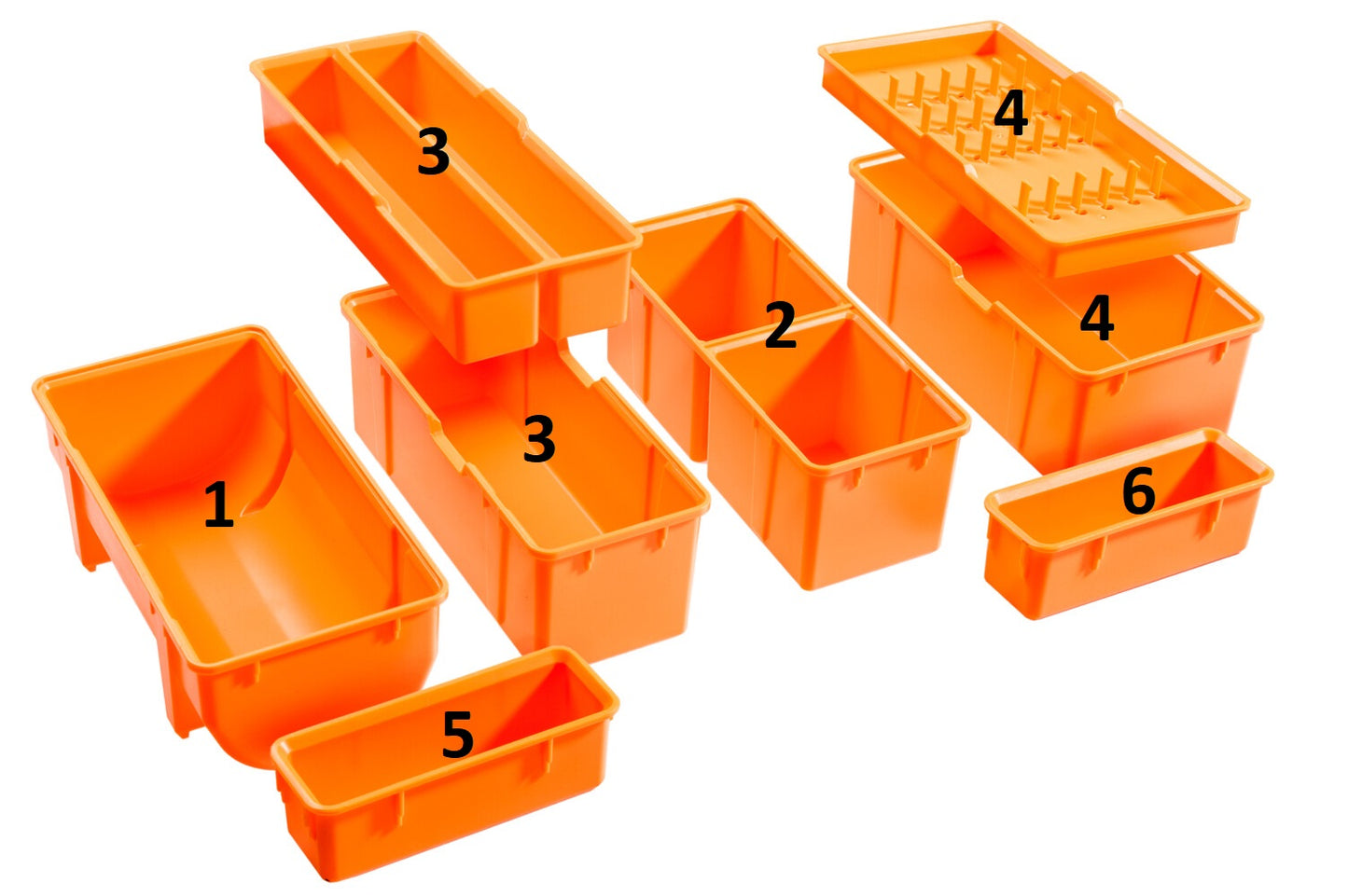 Mivardi TMX System Box multifunktionale Aufbewahrungs Box für Method Feeder
