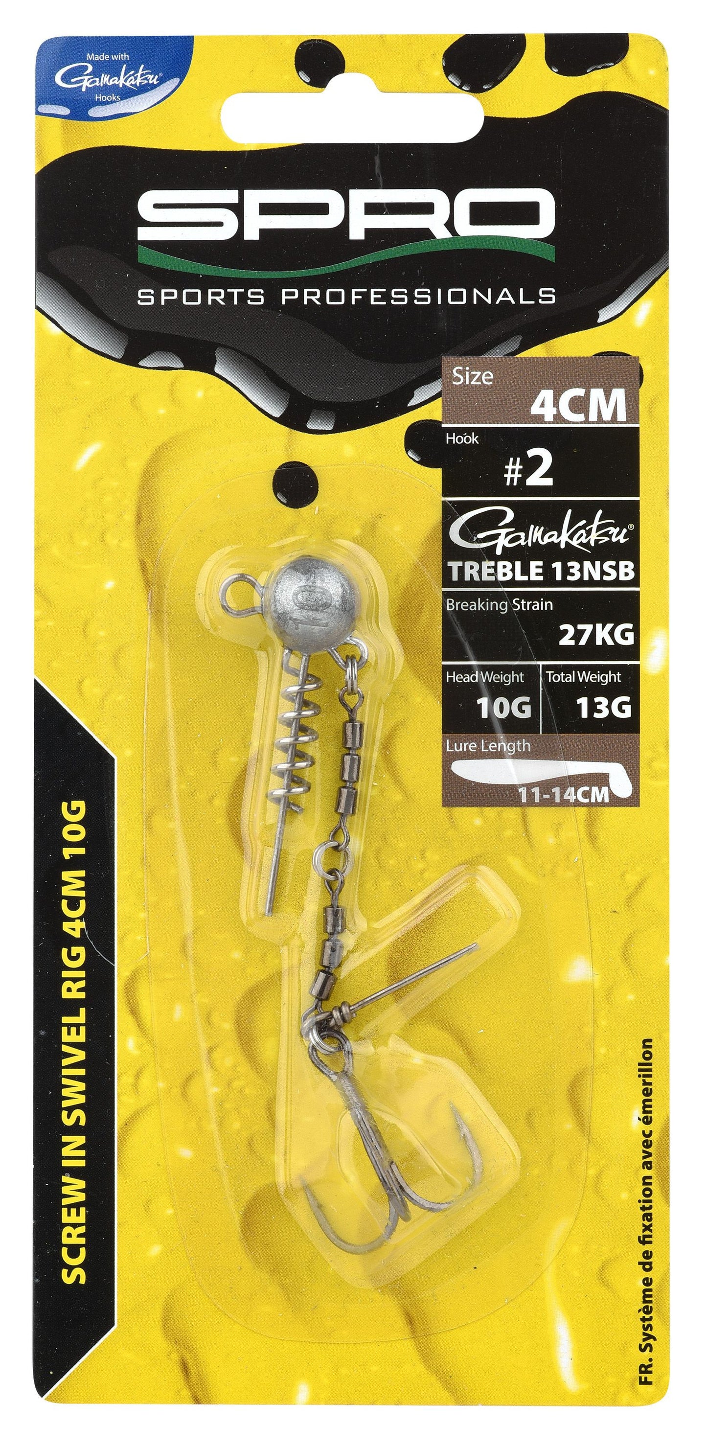 SPRO Screw in 360 Rig Screw in Swivel Rig versch. Varianten Gummifisch