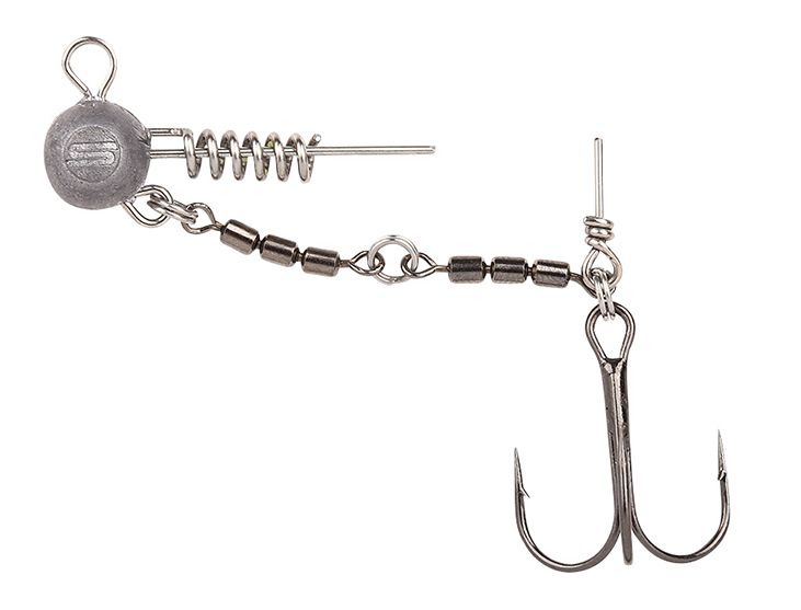 SPRO Screw in 360 Rig Screw in Swivel Rig versch. Varianten Gummifisch