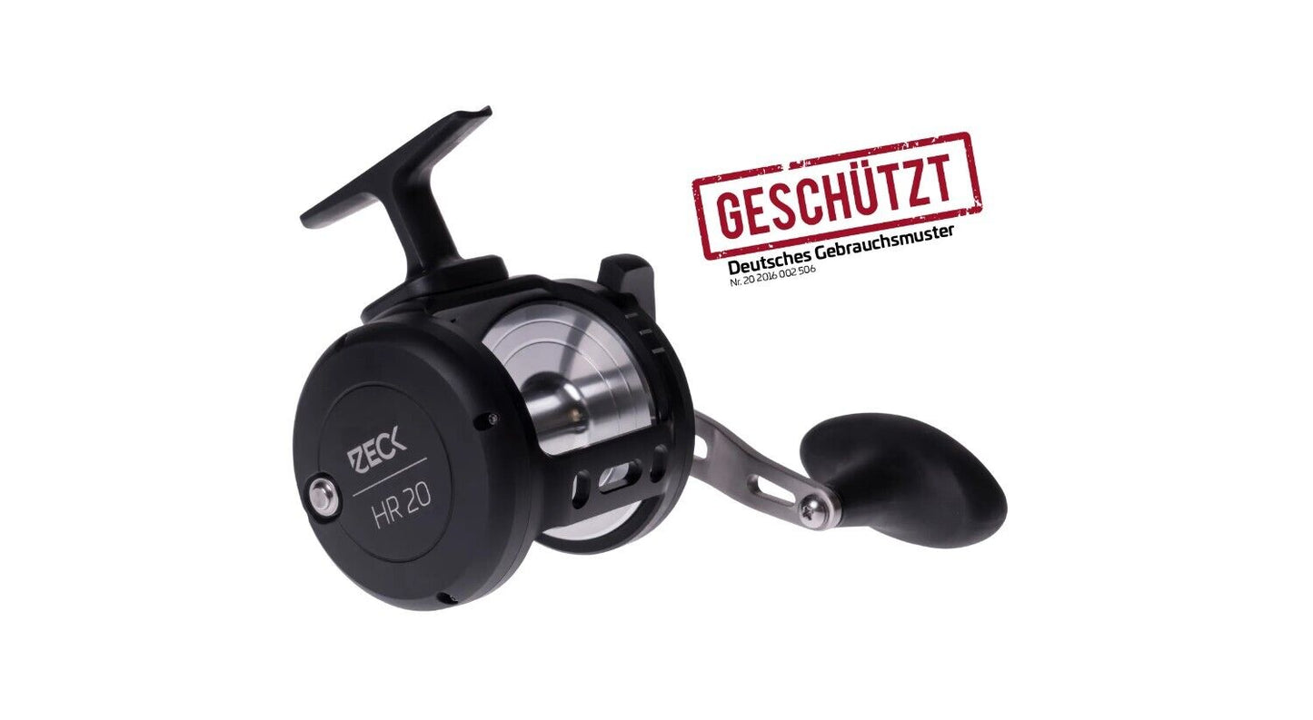 Zeck Fishing HR 20 - Multirolle - Welsrolle - Wallerrolle hängende Multirollle