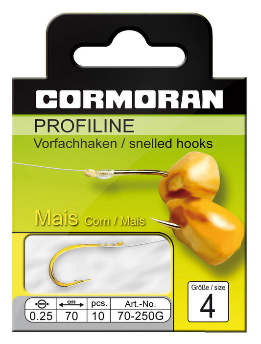 Cormoran Profiline Maishaken 250G Länge 70cm gold Größe: 4-12