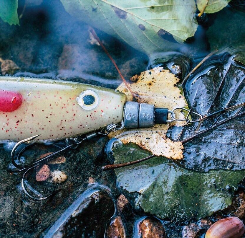 Zeck Gummifisch System S M L Softbait System + Screw Set