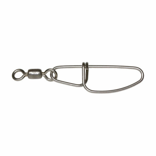 Zeck Fishing Stainless Steel Swivel + Snap 114kg 3 Stück pro Packung