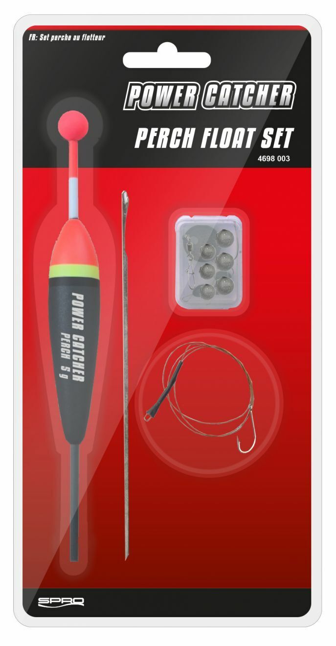 Spro PowerCatcher Float Set Raubfischset Hecht, Zander, Barsch Naturköderset