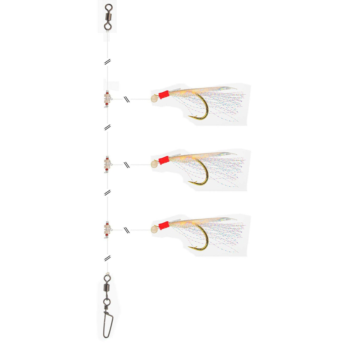 Daiwa Grandwave Meeresvorfächer Zubehör Hering, Makrele, Dorsch, Rotbarsch, Leng