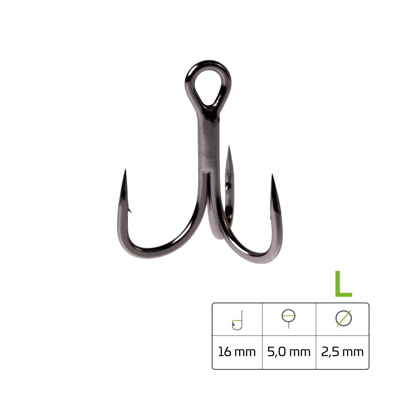 Zeck Cat Fishing Pro Treble Drilling Welshaken Wallerhaken