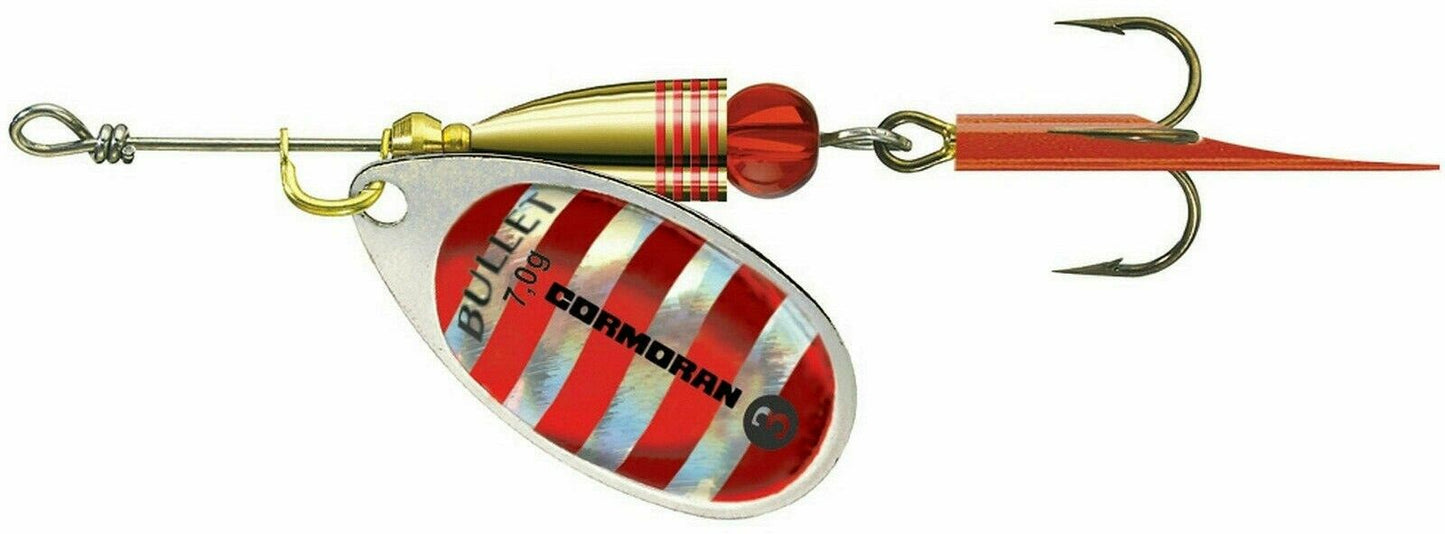 Cormoran Bullet Longcast Spinner alle Größen und Farben Blinker Spinner