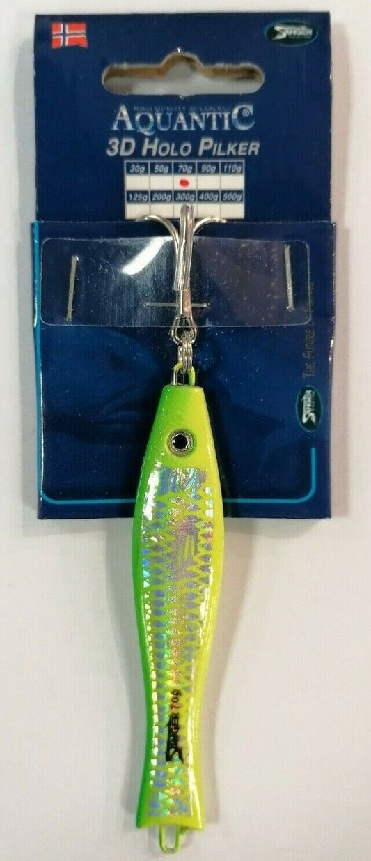 Sänger Aquantic 3D Holo Pilker Norwegenpilker verschiedene Modelle