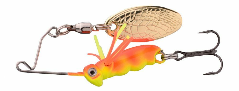Spro Larva Micro Spinnerbait 4cm, 7 gr. mit Gamakatsu Drilling/Einzelhaken