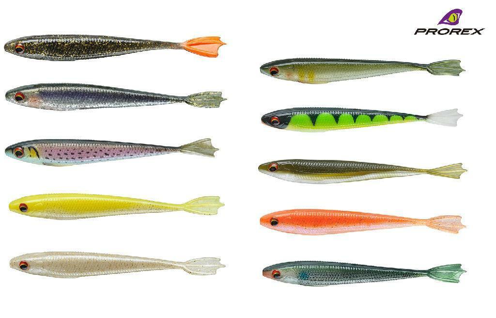 DAIWA PROREX MERMAID SHAD DF 7,5/10/12,5/15/cm Low-Action-Vertikal Gummifisch