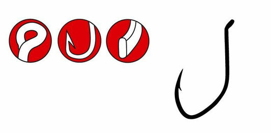 Gamakatsu LS-4644F verschiedene Größen Wallerfischen, Meeresangeln, Raubfisch