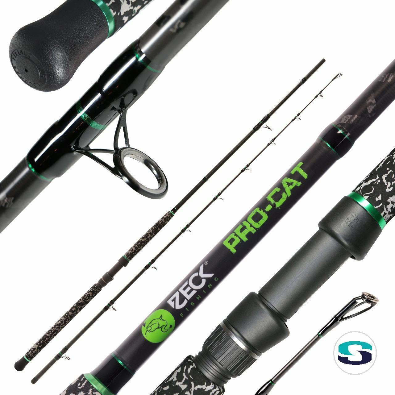 Zeck Fishing Pro Cat 3,00m -400g Wallerrute Welsrute Ansitzrute