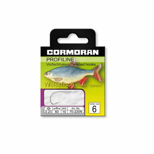 Cormoran Profiline Weißfischhaken 220N Länge 60cm nickel Größe: 6-18