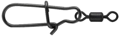 SPRO MB Matt Black Easy Snap + Rolling Swivel Duo Lock / Fast Lock Snap