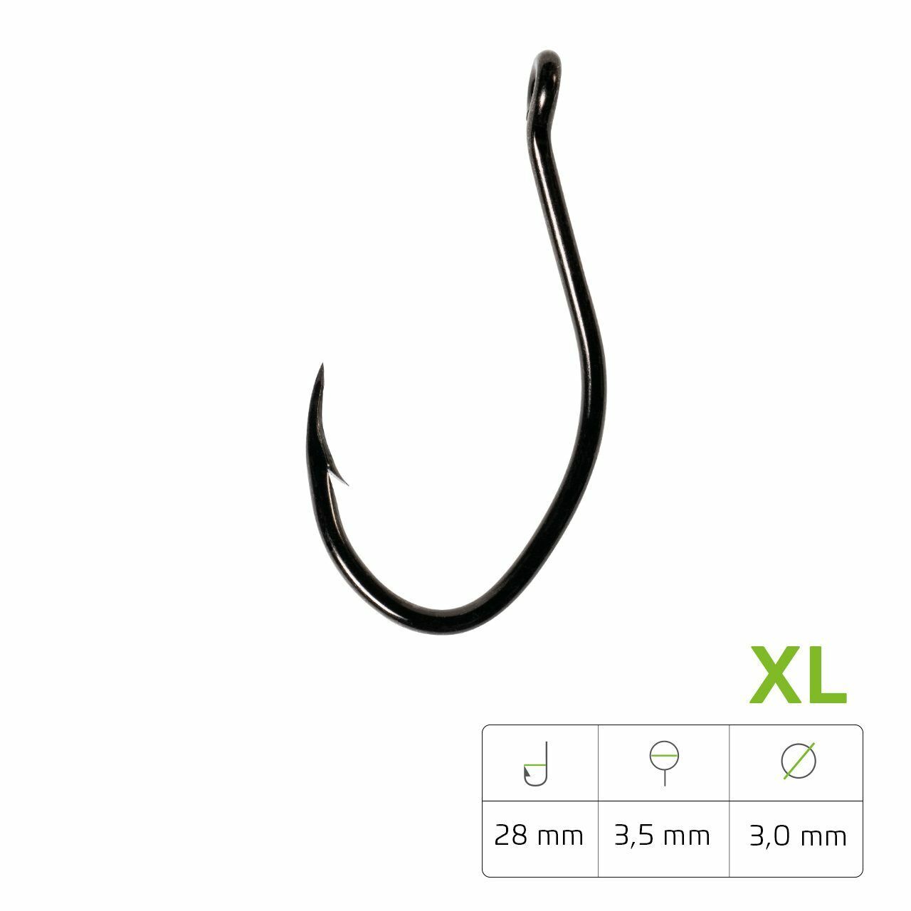 Zeck Classic Cat Single Hook Haken Welshaken