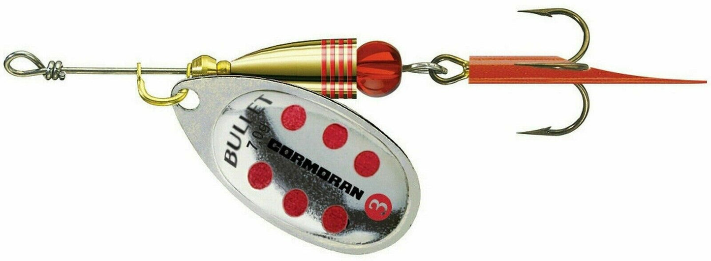 Cormoran Bullet Longcast Spinner alle Größen und Farben Blinker Spinner