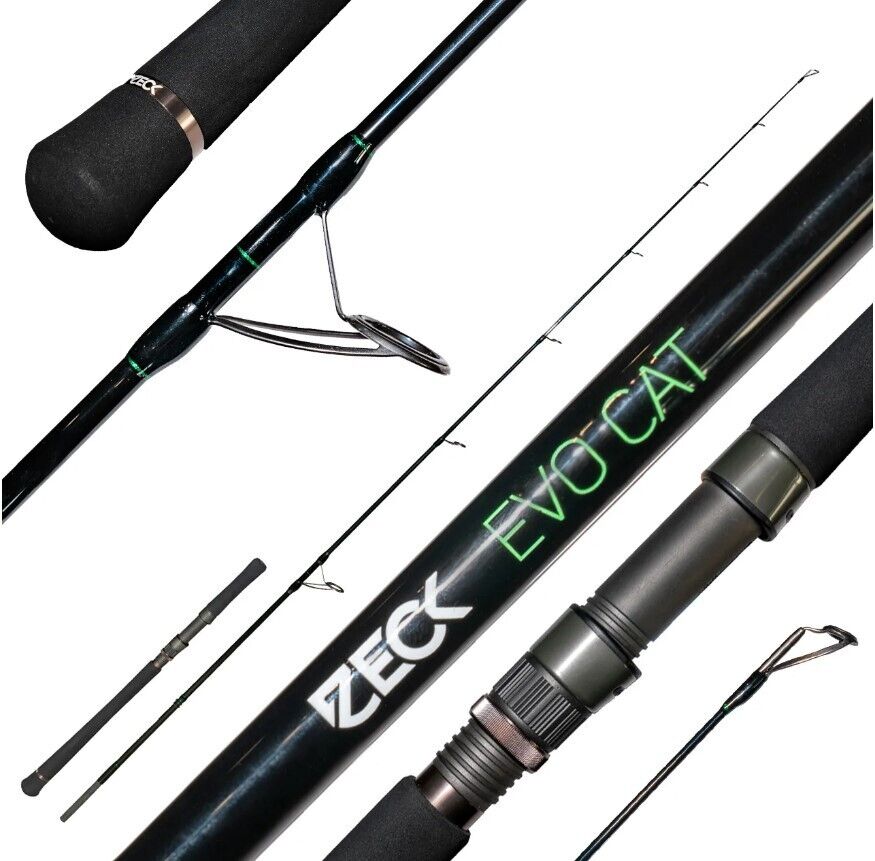 Zeck EVO CAT Waller Wallerrute Wallerspinnfischen 2,17m 2,40m 2,43m Zeck Fishing