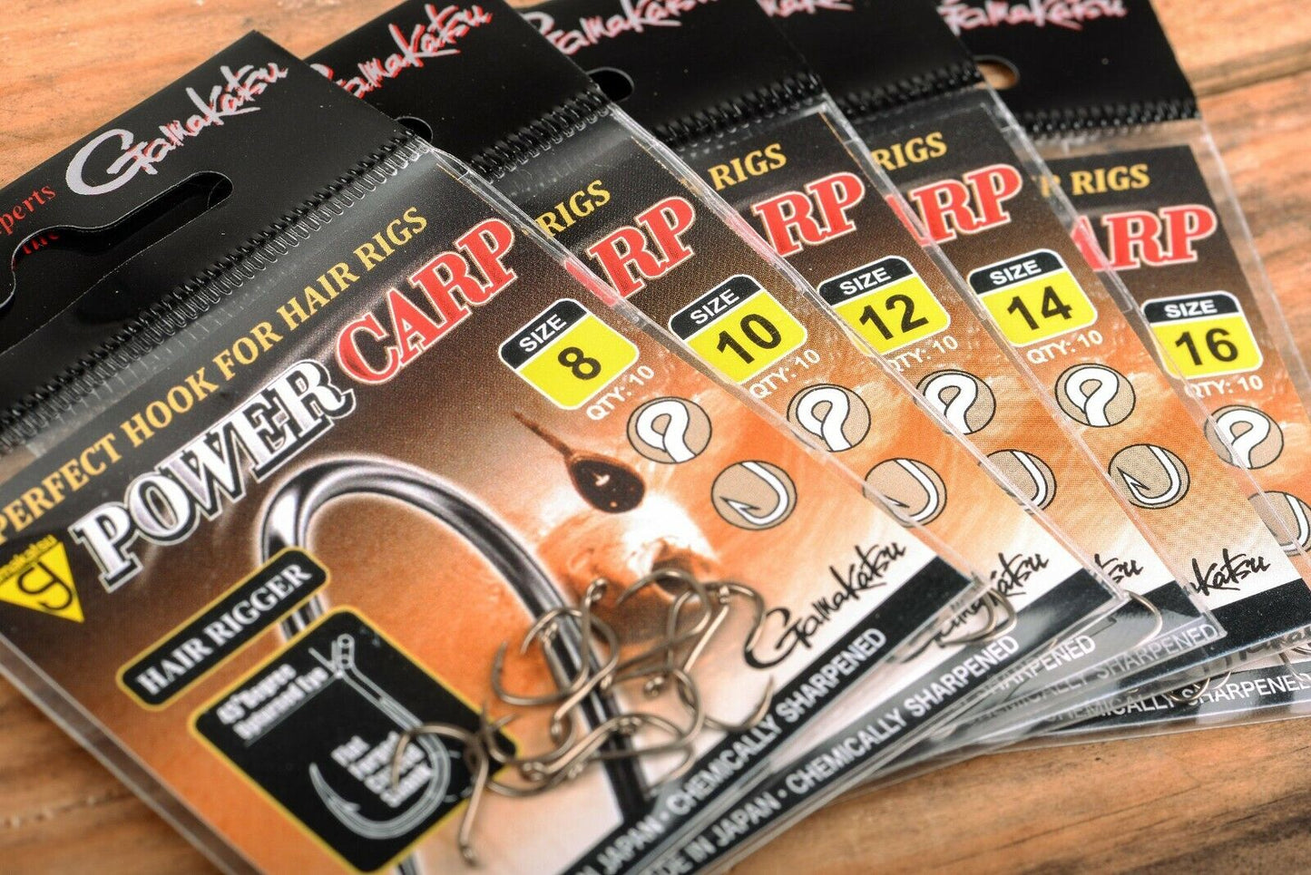 Gamakatsu Power Carp Hair Rigger Karpfenhaken Feederhaken