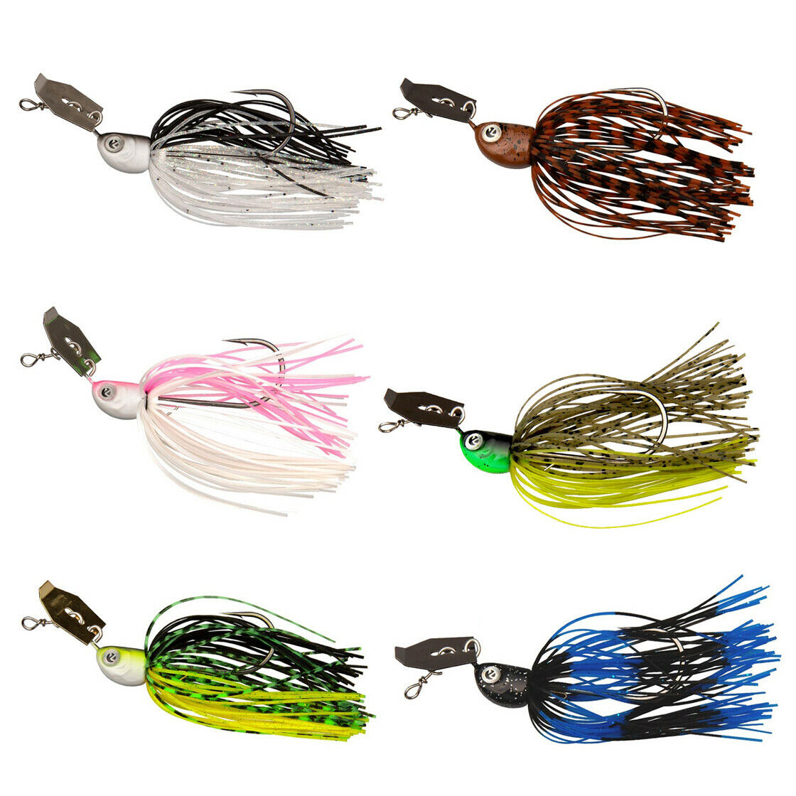 Zeck Fishing Chatterbait Bladed Jig Spinnfischen Barsch Zander 5g-28g 1/0-6/0
