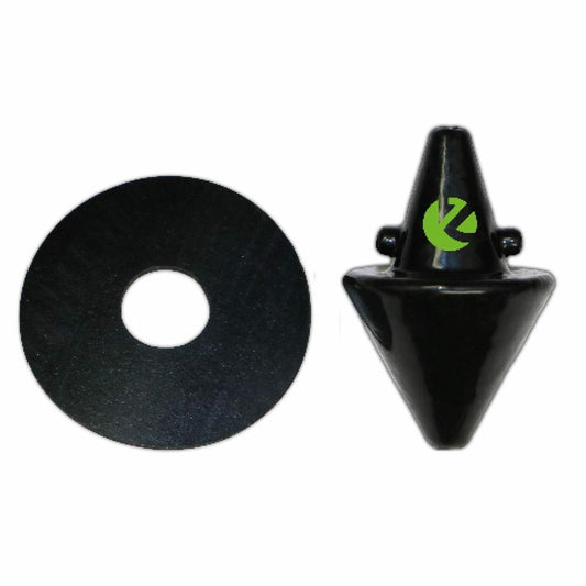 Zeck Disk Teaser Waller Blei zum Vertikal-Fischen Klopfen Wallerblei Welsblei