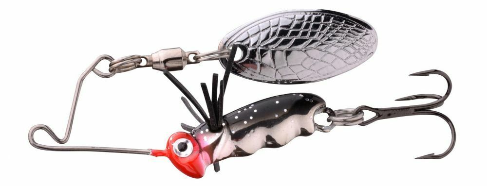 Spro Larva Micro Spinnerbait 4cm, 7 gr. mit Gamakatsu Drilling/Einzelhaken