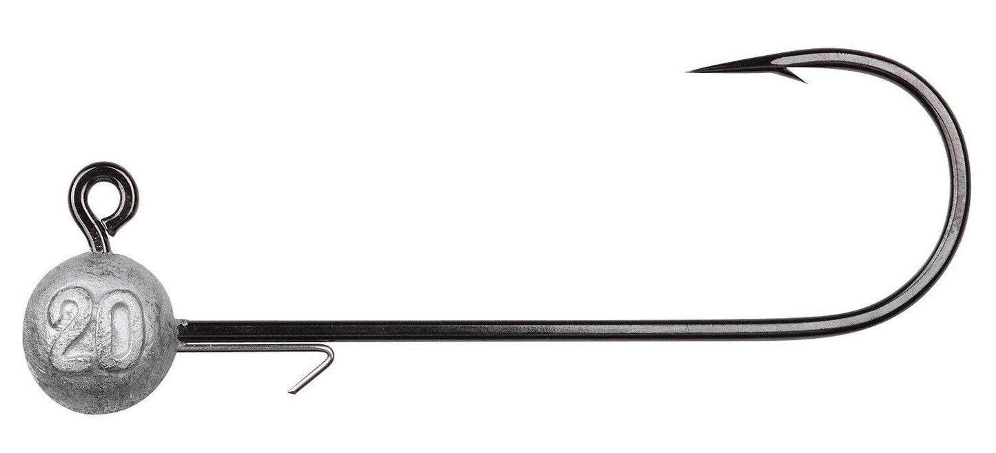 Spro Round Jighead HD Jig 90 - 2 Jighaken Gamakatsu, 10/0 und 12/0