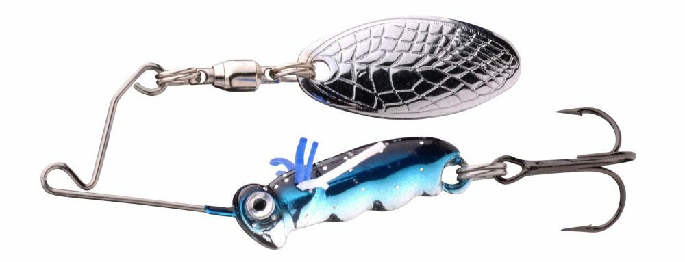 Spro Larva Micro Spinnerbait 4cm, 7 gr. mit Gamakatsu Drilling/Einzelhaken