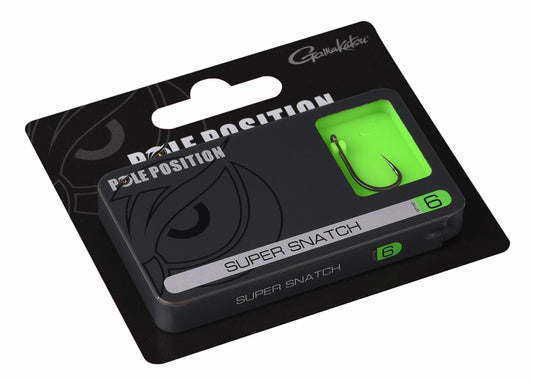 Gamakatsu Pole-Position Super Snatch Karpfenhaken Karpfen Carp Inhalt 10 Stück