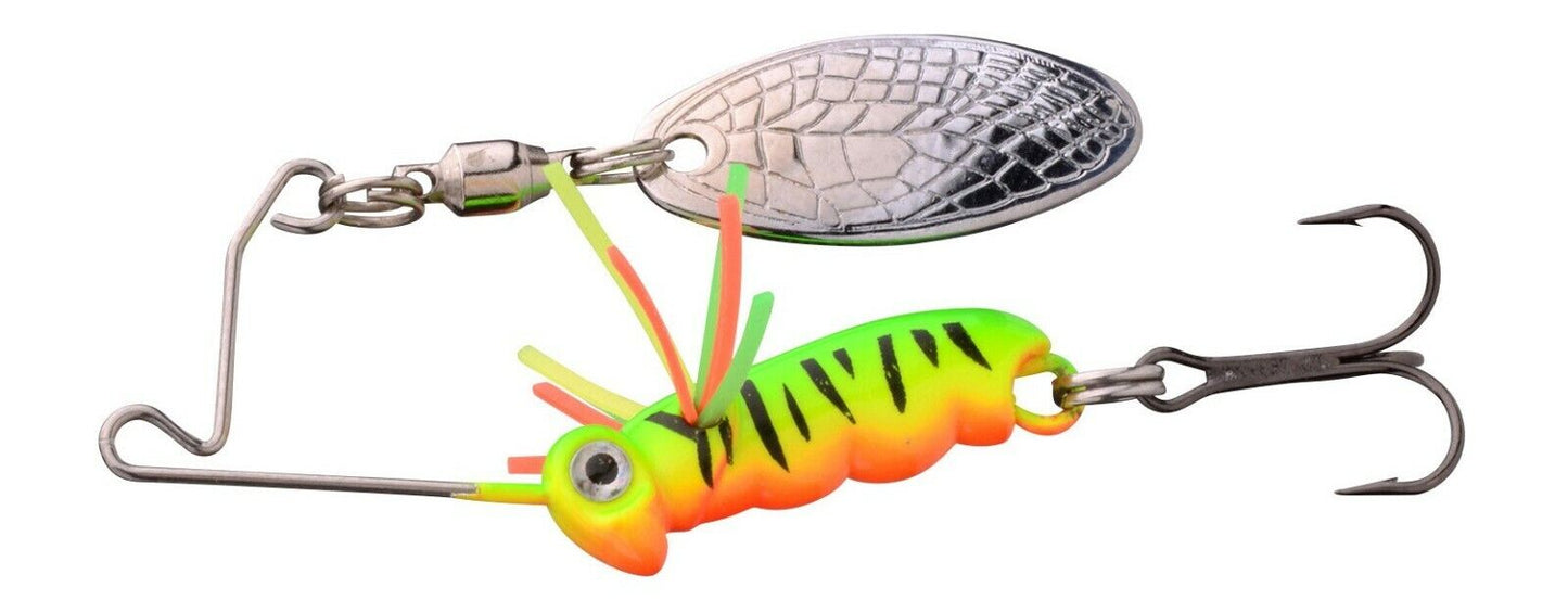 Spro Larva Micro Spinnerbait 4cm, 7 gr. mit Gamakatsu Drilling/Einzelhaken
