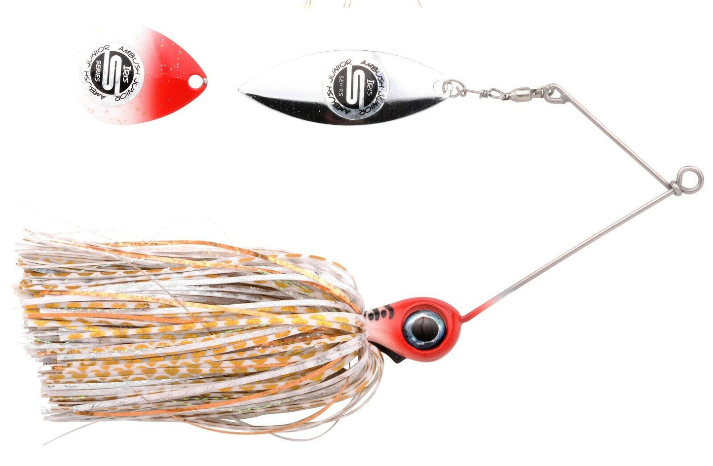 Spro Iris Ambush Spinnerbait Auge Redhead Fire Tiger Perch Roach versch. Größen