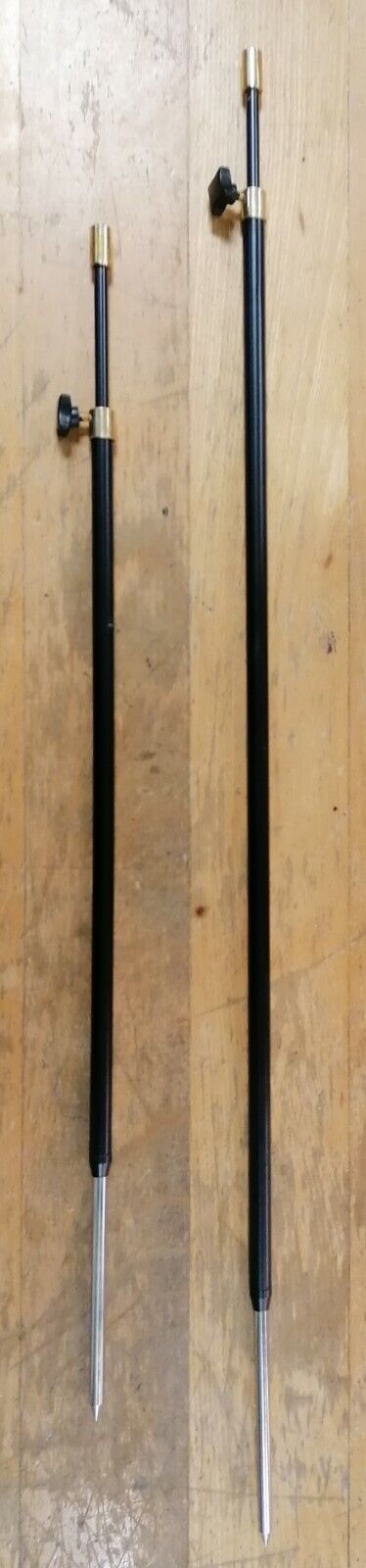Bankstick Alu, dünne Spitze 50-90cm und 75-120cm Das Fängt Rutenauflage
