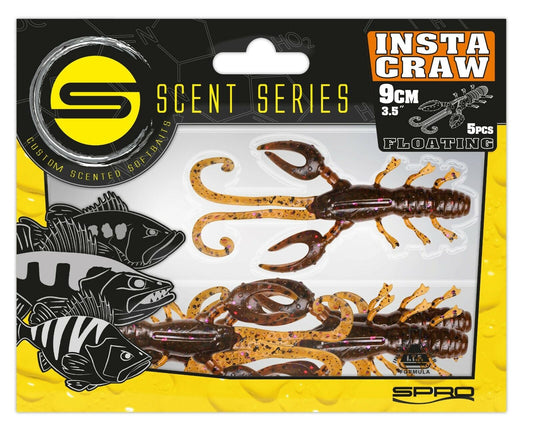 Spro Scent Series Insta Craw 6,5cm 9cm ver.Farben Dropshot Köder Krebs mit Aroma