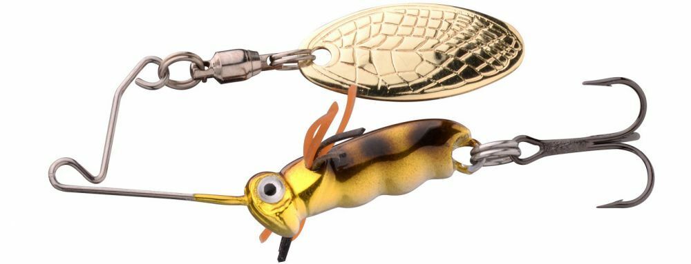 Spro Larva Micro Spinnerbait 4cm, 7 gr. mit Gamakatsu Drilling/Einzelhaken