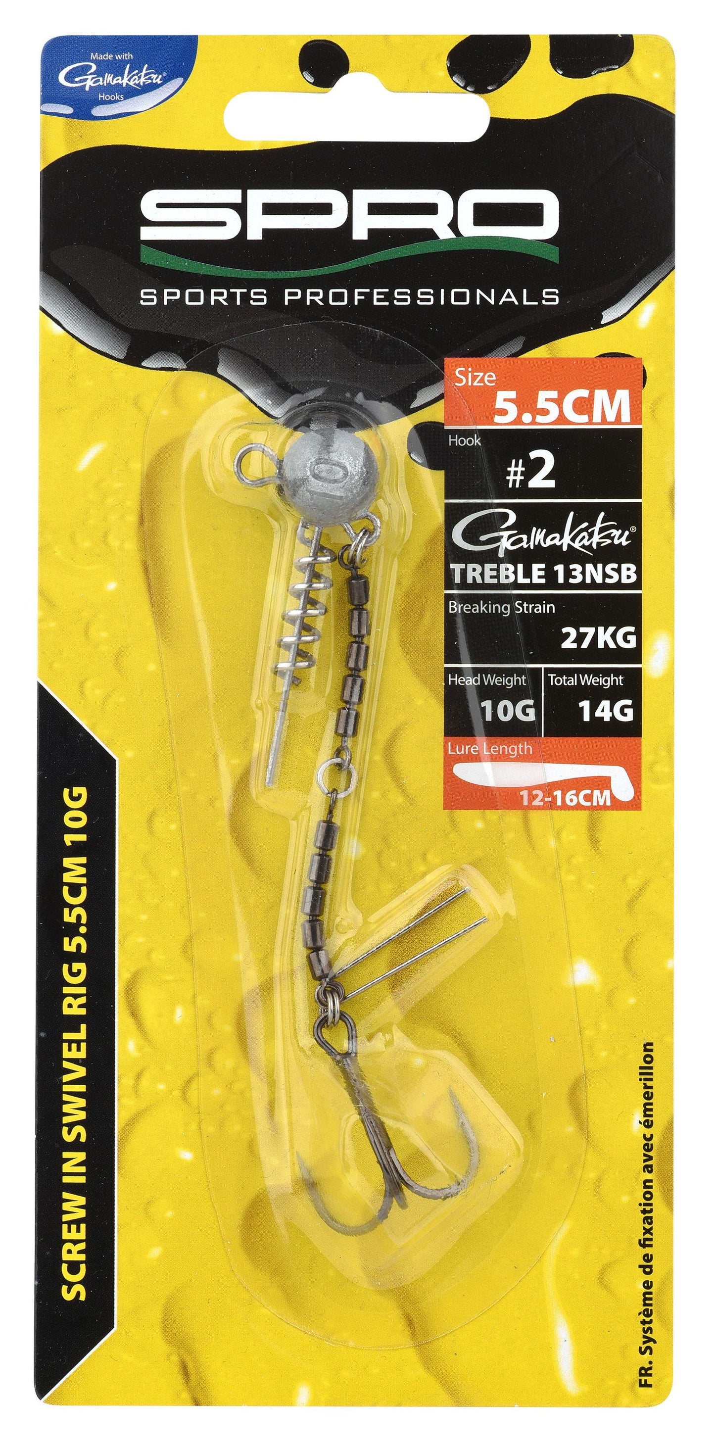 SPRO Screw in 360 Rig Screw in Swivel Rig versch. Varianten Gummifisch