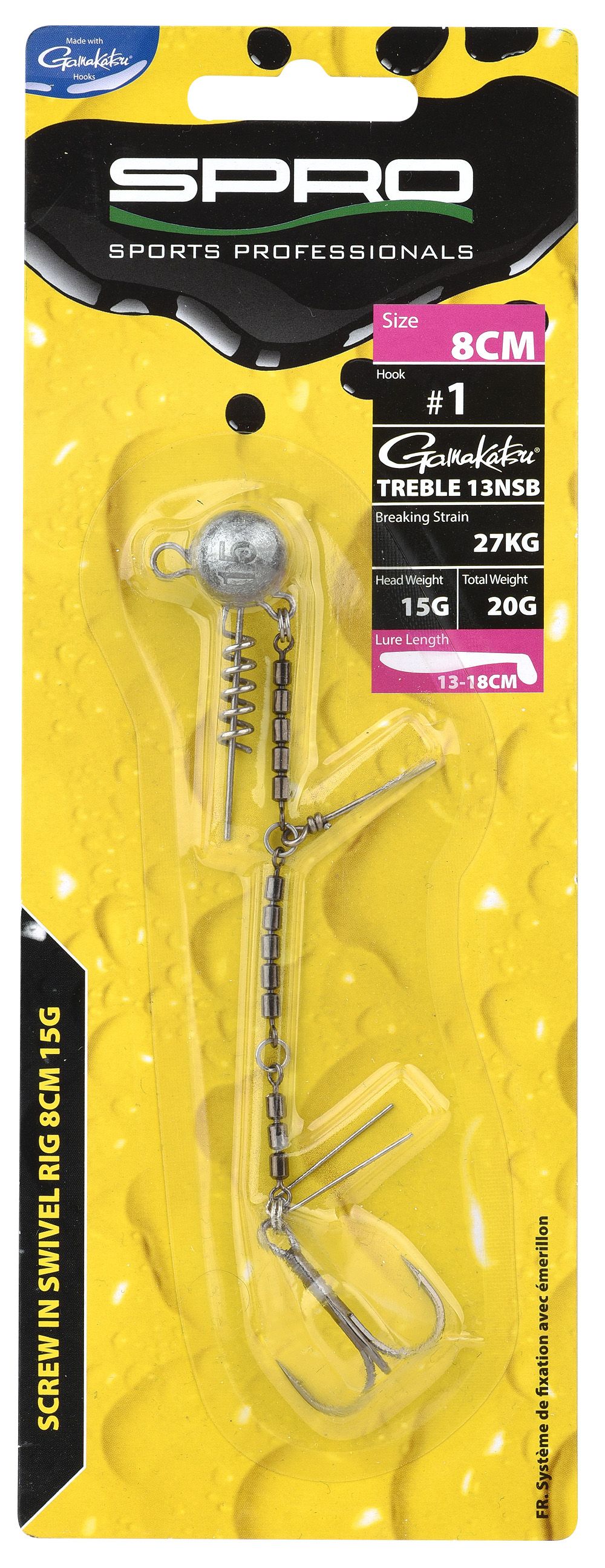 SPRO Screw in 360 Rig Screw in Swivel Rig versch. Varianten Gummifisch