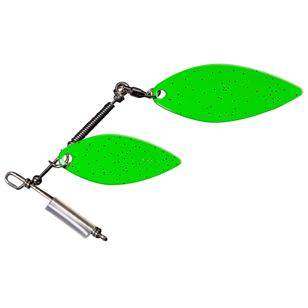 LMAB KÖFI Xtra Vibe Spinnerbait für Multi Vibe 2 Größen 4 Farben