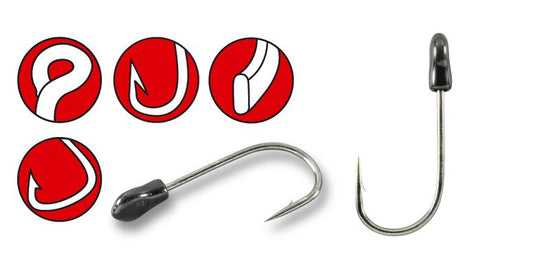 Gamakatsu Trailer Hook 3/0 2/0 1/0 1 2 Inhalt 4 Stück