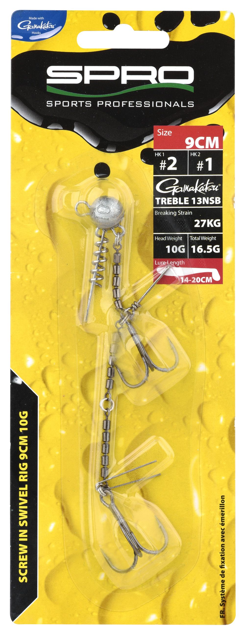 SPRO Screw in 360 Rig Screw in Swivel Rig versch. Varianten Gummifisch