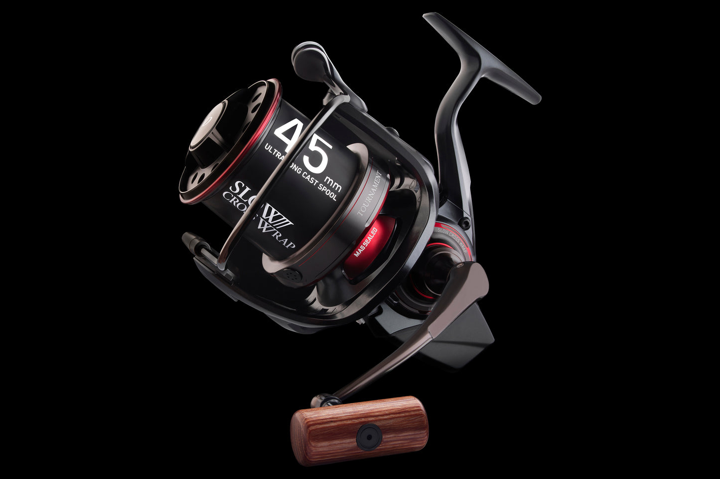 Daiwa Tournament Basia 45 SCW QD - BIG PIT ROLLE | MIT 45MM SPULENHUB